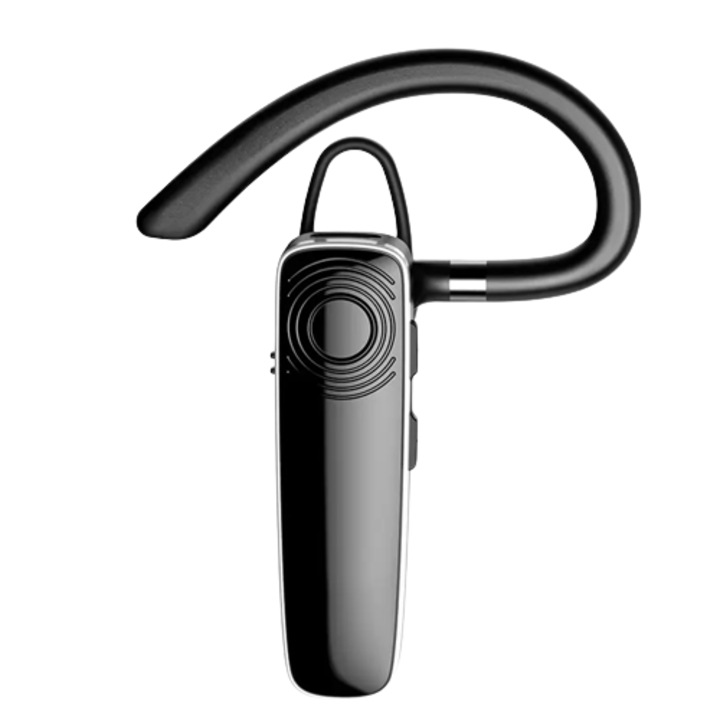 Casca Auto New Bee NB-12 Bluetooth 5.0 Auto autonomie utilizare maxim 14 ore, multipoint 2 dispozitive simultan, Microfon HD, compatibila universala, Neagra