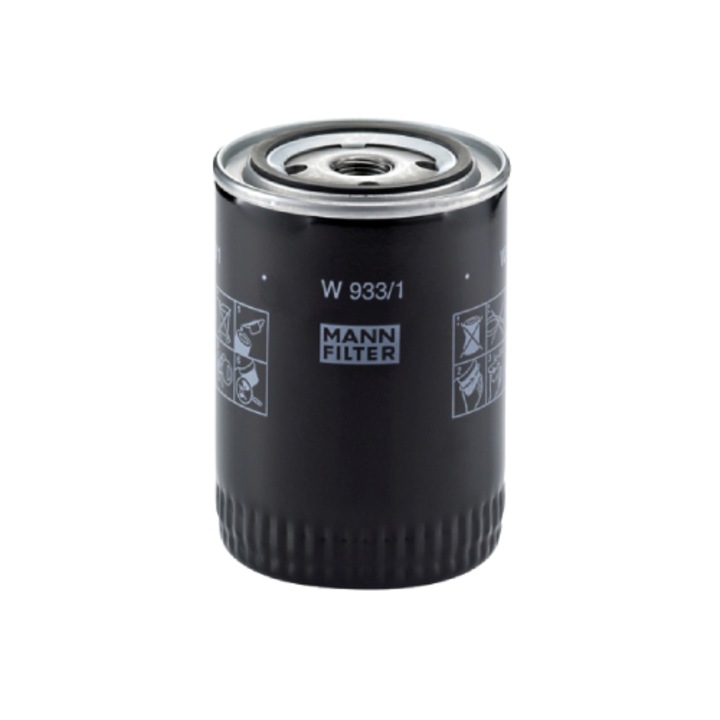 Mann-Filter olajszűrő, BMC, DAF, Deutz-Fahr, Fendt, Fiat, Ford, International Harv., Iveco, Kamaz, Man, Mercedes-Benz, Nissan, Renault Trucks, Scania, Volvo, Volkswagen, Menet 3/4 -16 UNF