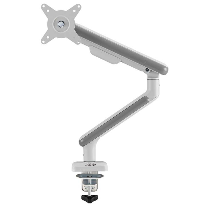 ErgoOffice ER-751 univerzális monitorállvány, gázrugós, állítható, 17-32", 9 kg, szürke