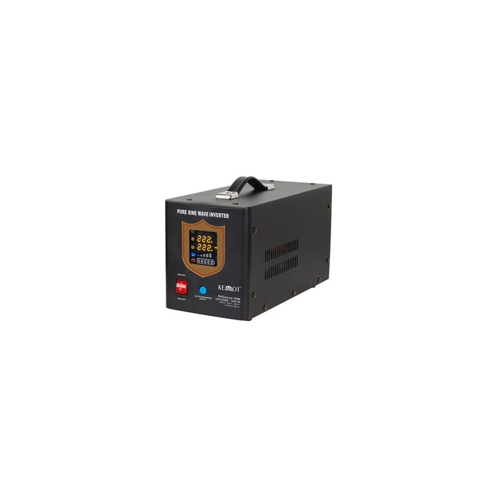 UPS pentru centrale termice 1000VA/700W 12V, sinus pur, 190-260V AC