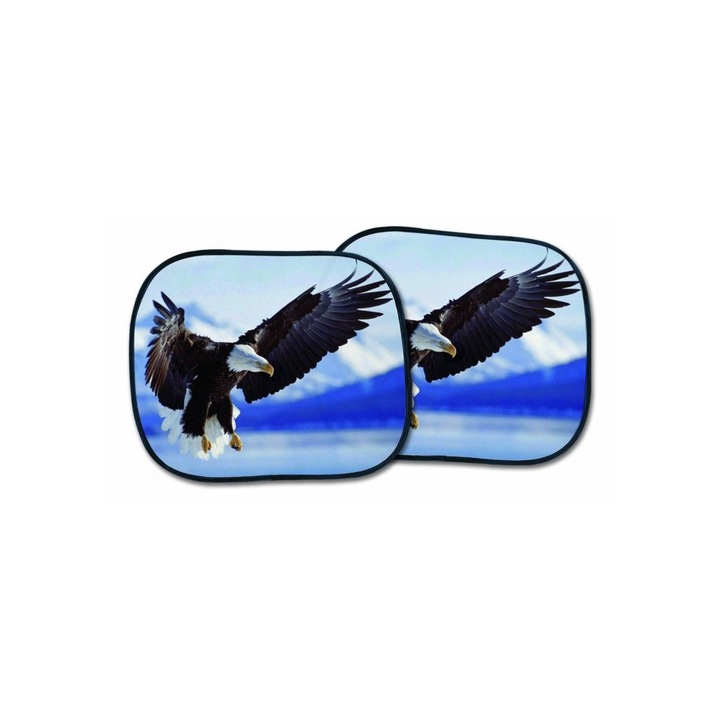 Комплект от 2 странични сенника Eagle, 36x44 см, Bottari