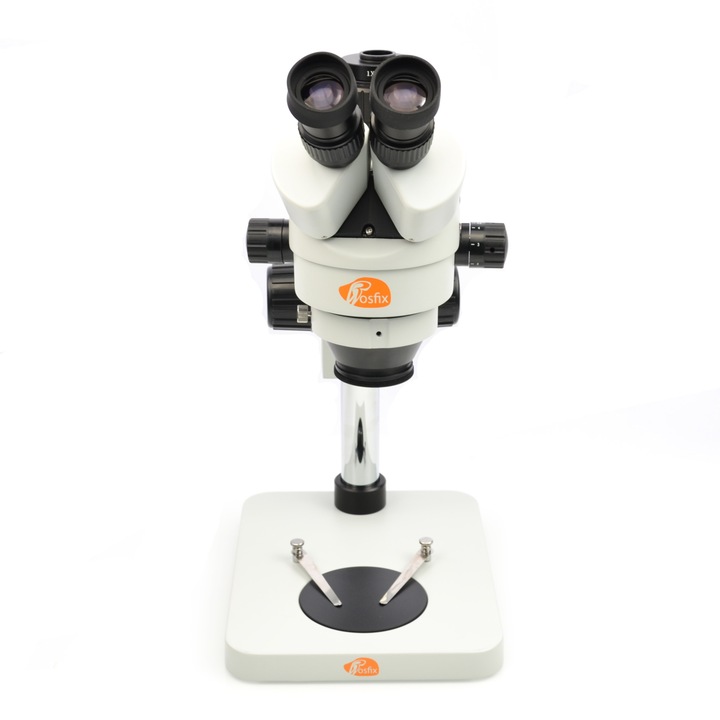 Mercury Pro trinokuláris sztereó mikroszkóp, Rosfix, 45x, fehér/fekete