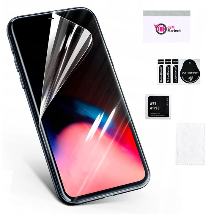 Хидрогелно фолио за Doogee S100 Pro, много тънко, прозрачно, комплект със скрепер и салфетки