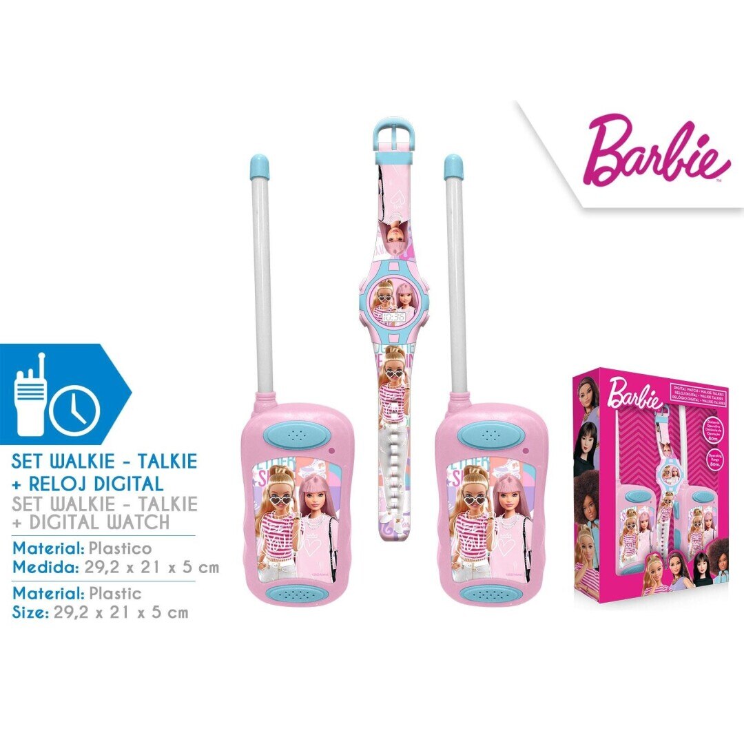 Set Barbie - Walkie Talkie + Ceas digital - eMAG.ro