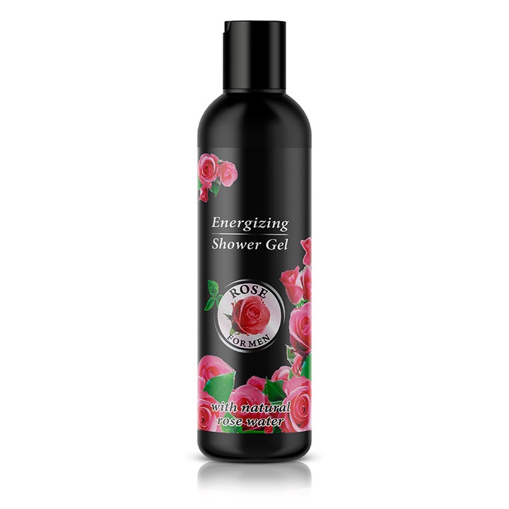 Rózsás tusfürdő férfiaknak, Bulfresh, 300ml
