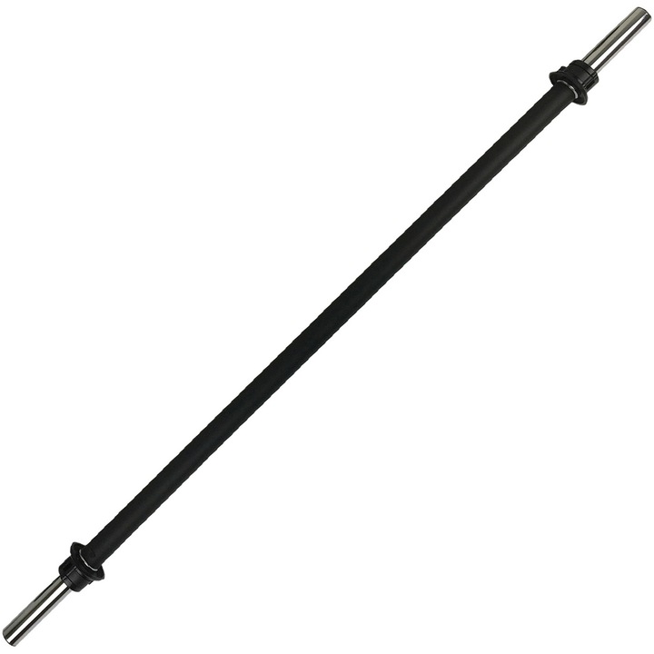 Лост за тежести Tunturi Aerobic Pump Bar, Прав, 130 см, Ø30 мм, 1,6 кг, Черен/Хром
