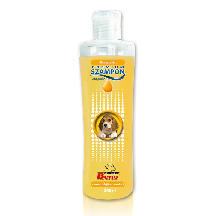 Sampon pentru catei juniori Super Beno Premium, 200 ml