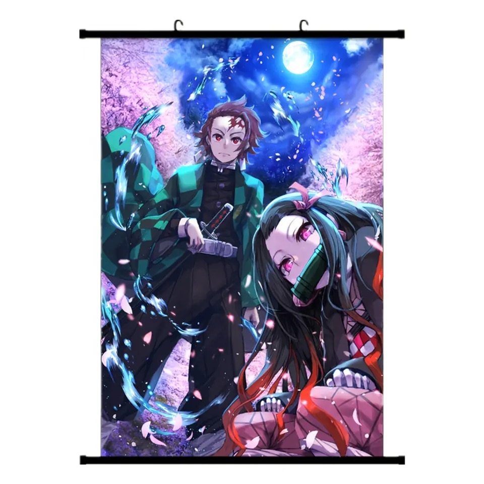 Poster Demon Slayer Tanjiro & Nezuko Snow 61x91,5cm