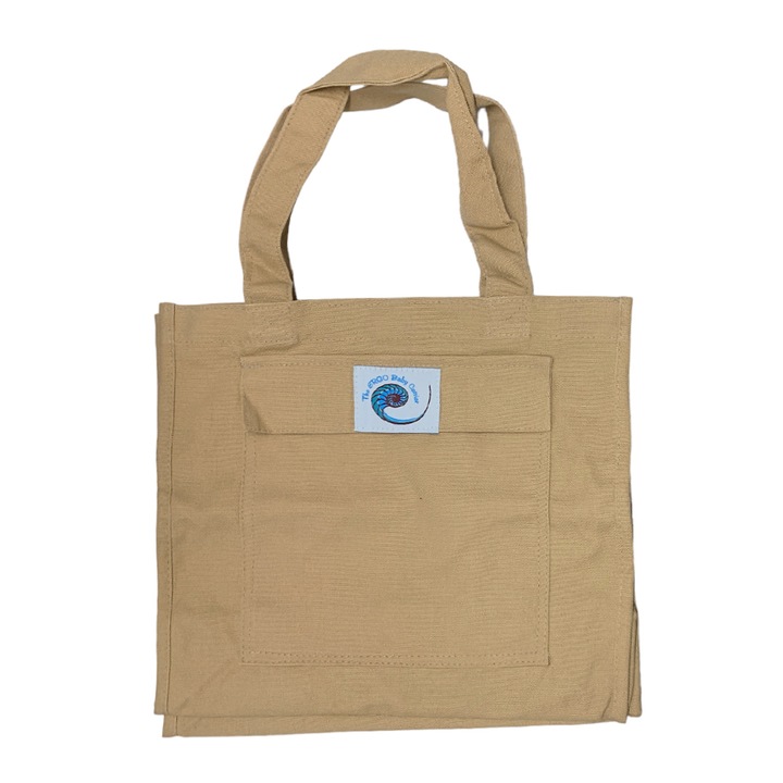 Geanta bebelusi, Ergobaby, Bumbac, 30 cm x 28 cm x 15 cm, Bej