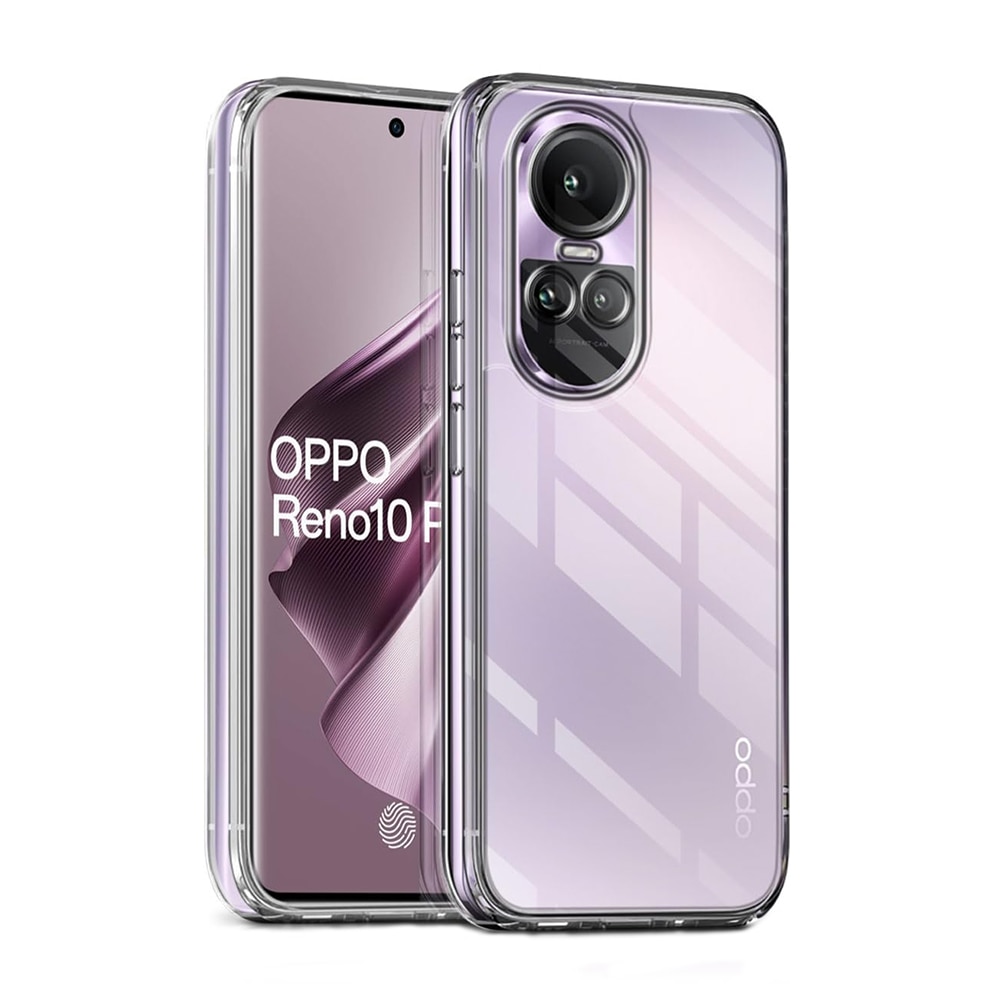 Husa compatibila cu Oppo Reno 10 5G, Ultra Slim, Silicon Hi-Tech, G-Tech Liquid, Transparent