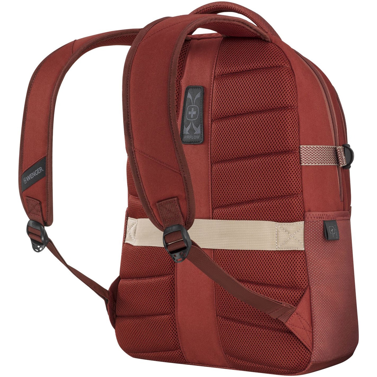 Rucsac laptop Wenger, 16'', buzunar tableta, Rosu
