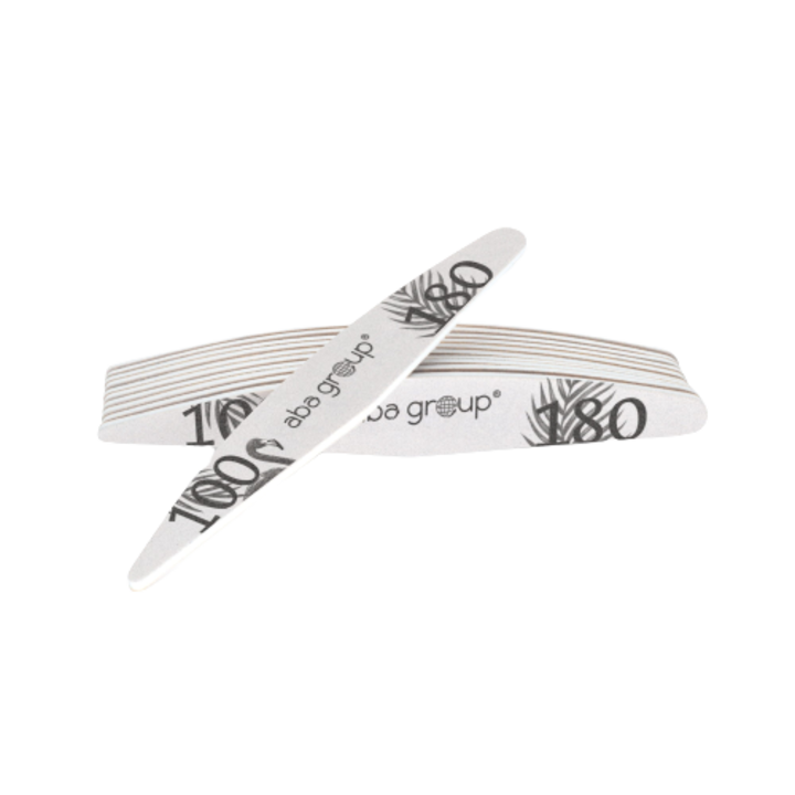 Set 10 pile profesionale, Aba Group, granulatie 100/180, flamingo halfmoon