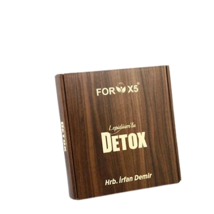 Ceai de slabit Detox forX5, Hrb Irfan Demir, aroma de lamaie 30x5 gr