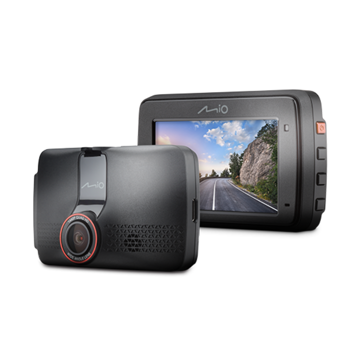 Автомобилна видеокамера Mio MiVue 802, 2.5K 1440p, 240mAh, Широк зрителен ъгъл: 140°, 3-ос G-сензор, Wifi