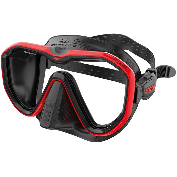 Masca Seac - APPEAL Black, Rosu