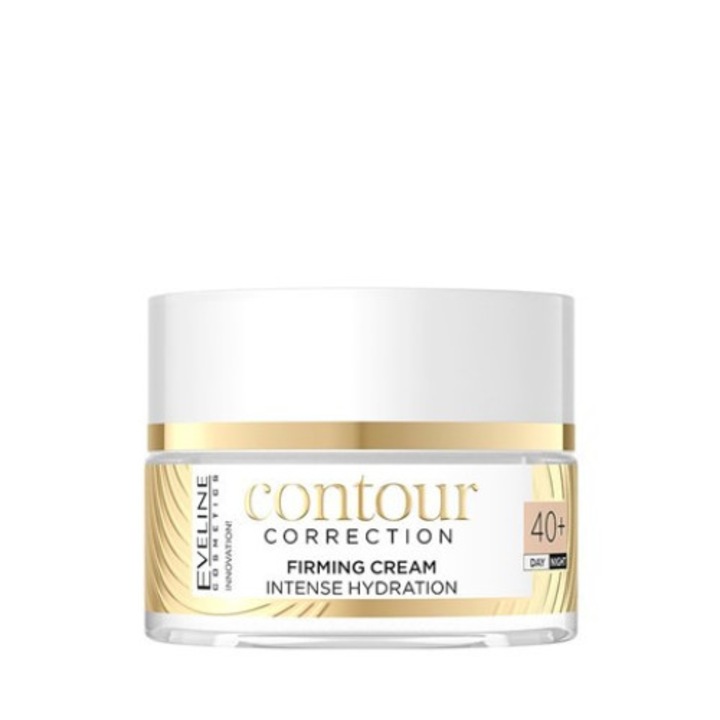 Intenzíven hidratáló feszesítő krém Contour Correction Eveline Cosmetics 40+, 50 ml