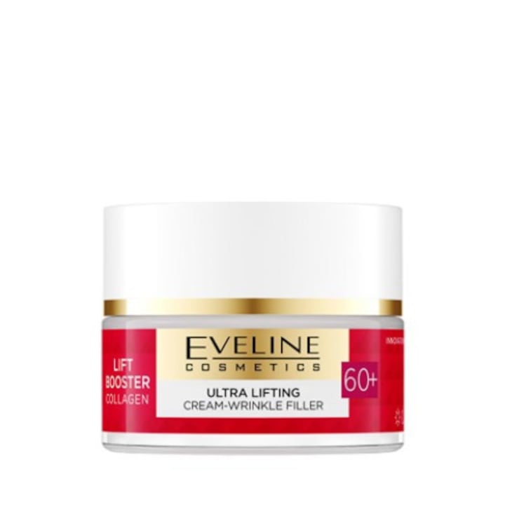 Ултра лифтинг Lift Booster Collagen крем за попълване на бръчки от Eveline Cosmetics, + 60,50 ml