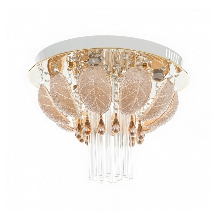 Plafoniera Sahara, Auriu, 5XE27, LED RGB, EL 925/400 GD