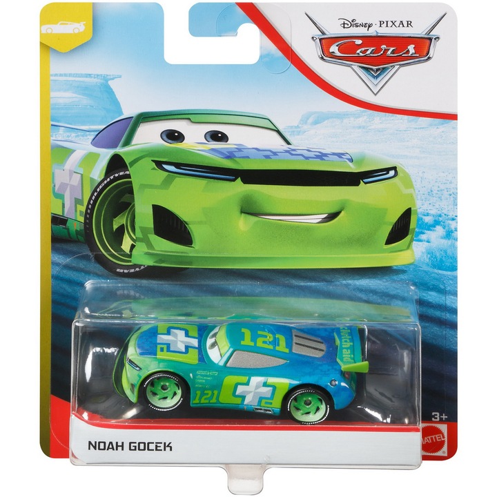 Disney Cars 3 – Noah Gocek, 1:55 méretarány játékautó