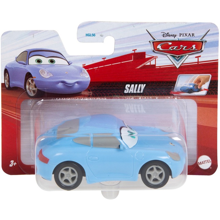Кола Disney Cars - Pullback Action, Sally, 1:43