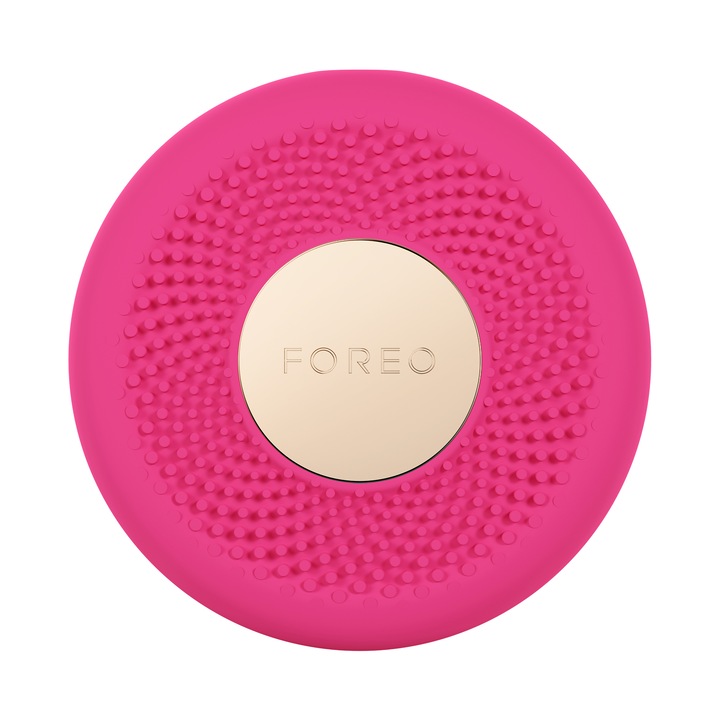 Dispozitiv FOREO UFO™ 3 mini, Hidratare faciala profunda 4 in 1, Fuchsia