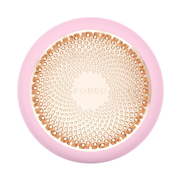 Dispozitiv FOREO UFO™ 3, Hidratare faciala profunda 5 in 1, Pearl Pink