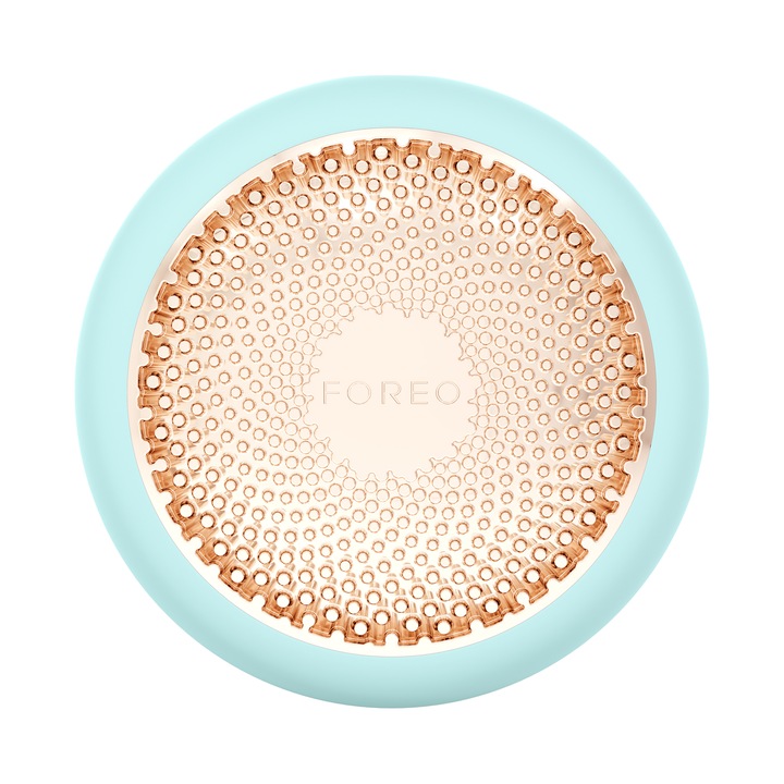 Dispozitiv FOREO UFO™ 3, Hidratare faciala profunda 5 in 1, Arctic Blue