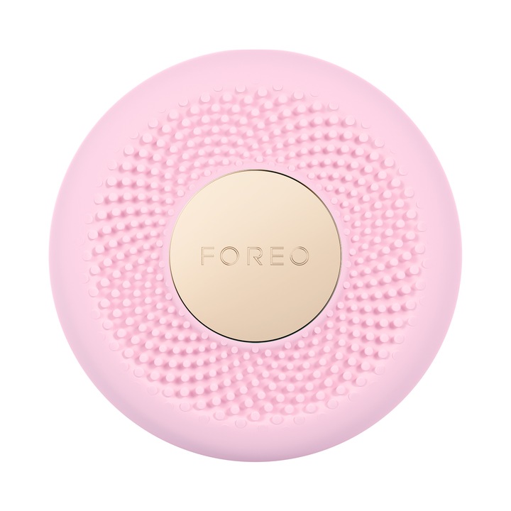 Dispozitiv FOREO UFO™ 3 mini, Hidratare faciala profunda 4 in 1, Pearl Pink
