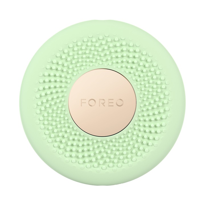Dispozitiv FOREO UFO™ 3 go, Hidratare faciala profunda in miscare, Pistachio