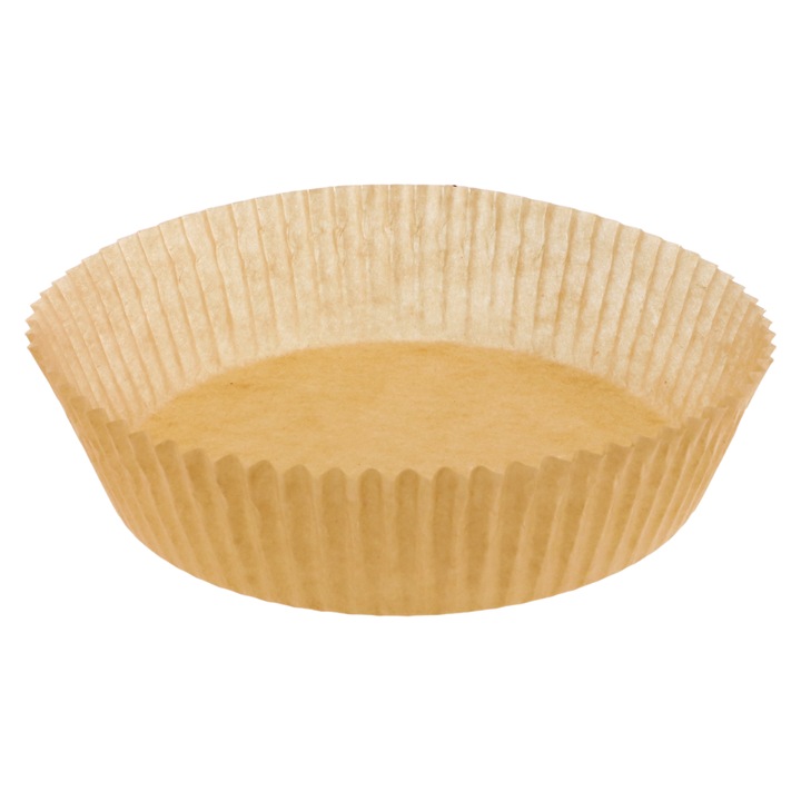 Комплект от 50 части Хартиени форми за печене AirFryer, NO7174, 4.5 x 19 см, Кафяви