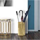 Suport Umbrele Mauro Ferretti Holes Glam Ø 24X43 cm, Auriu