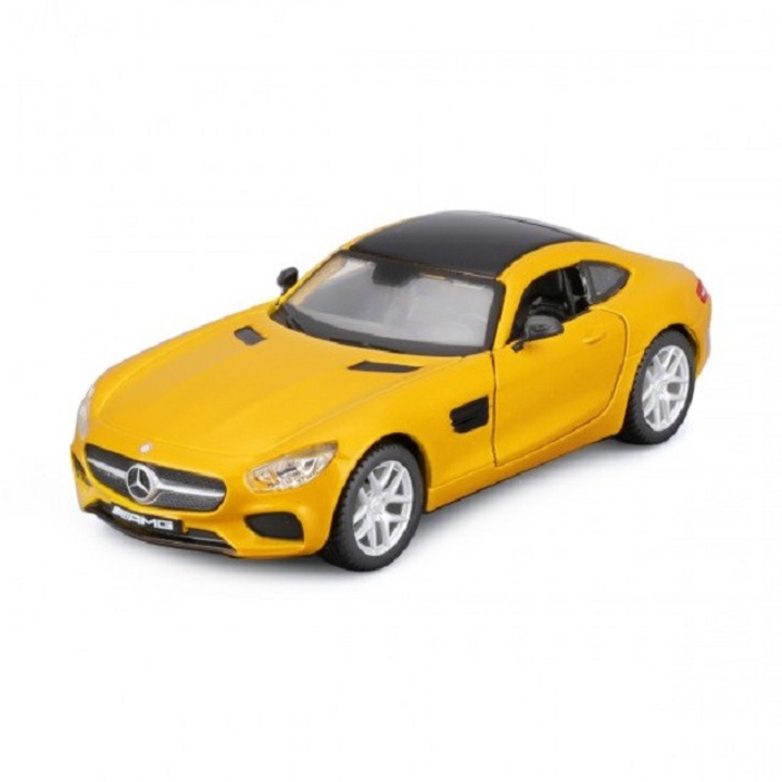 Macheta auto Mercedes−Amg Gt, galben, 1:32