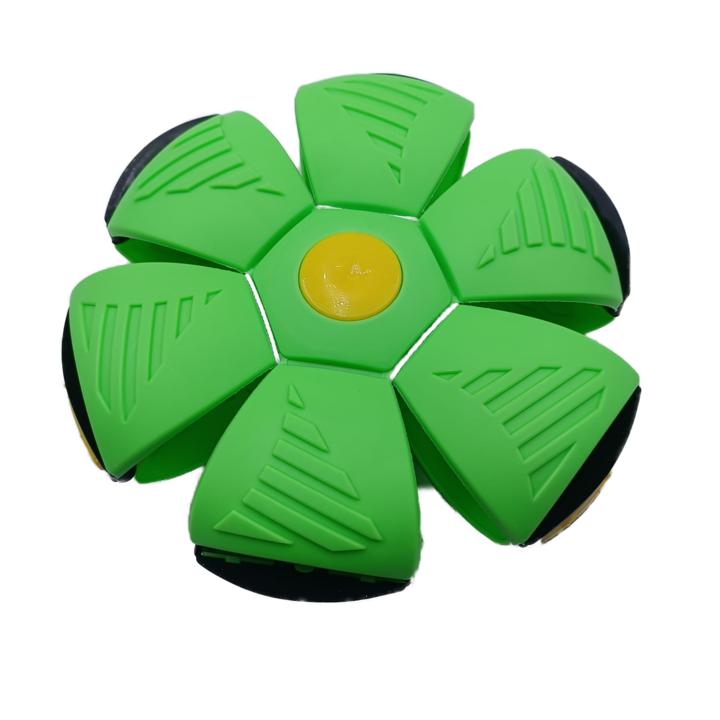 Minge Turtita de Jucarie Pentru Copii, Lumini, Model OZN, Verde, Dalimag