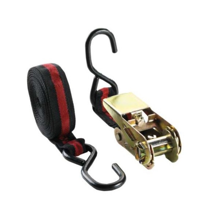 4 db-os racsnis spanifer – 4,1 m X 25 mm – 50 kg teherbírás, rakományrögzítő