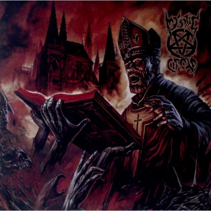 Mystic Circle: Mystic Circle (Red/Black Marbled) [Winyl]