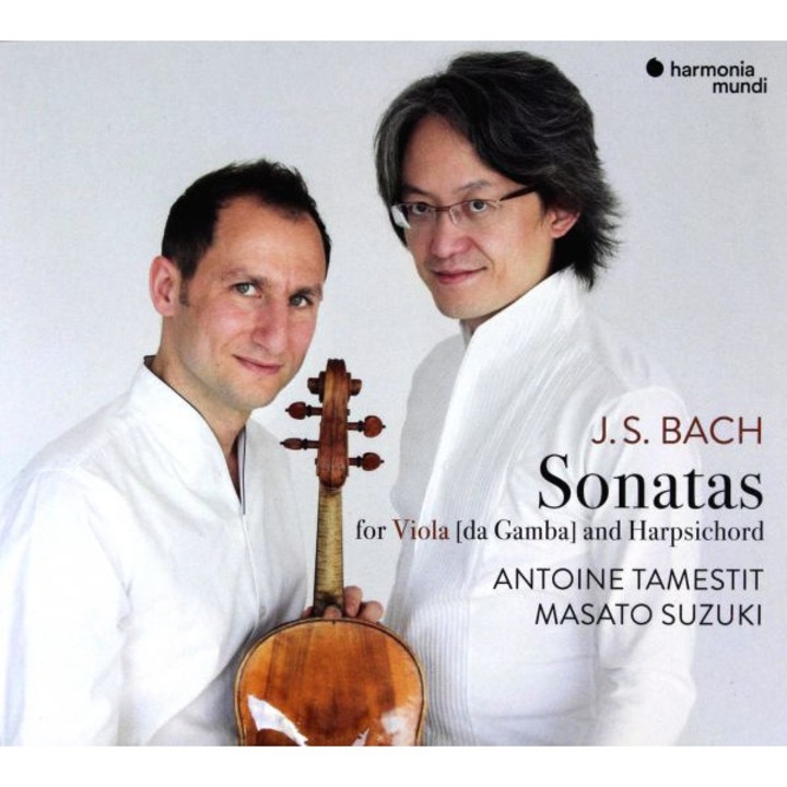 Antoine Tamestit & Masato Suzuki: Bach J.S.: 3 Sonatas For Viola Da Gamba And Harpsichord Bwv 1027-1029 [CD]