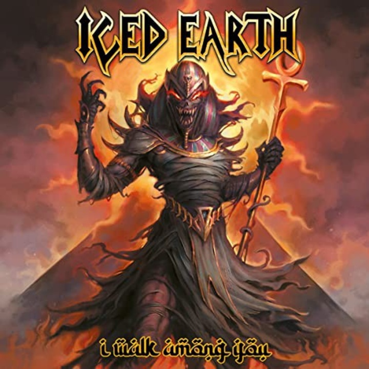 Iced Earth: I Walk Among You (Yellow Red Silver) [Winyl]