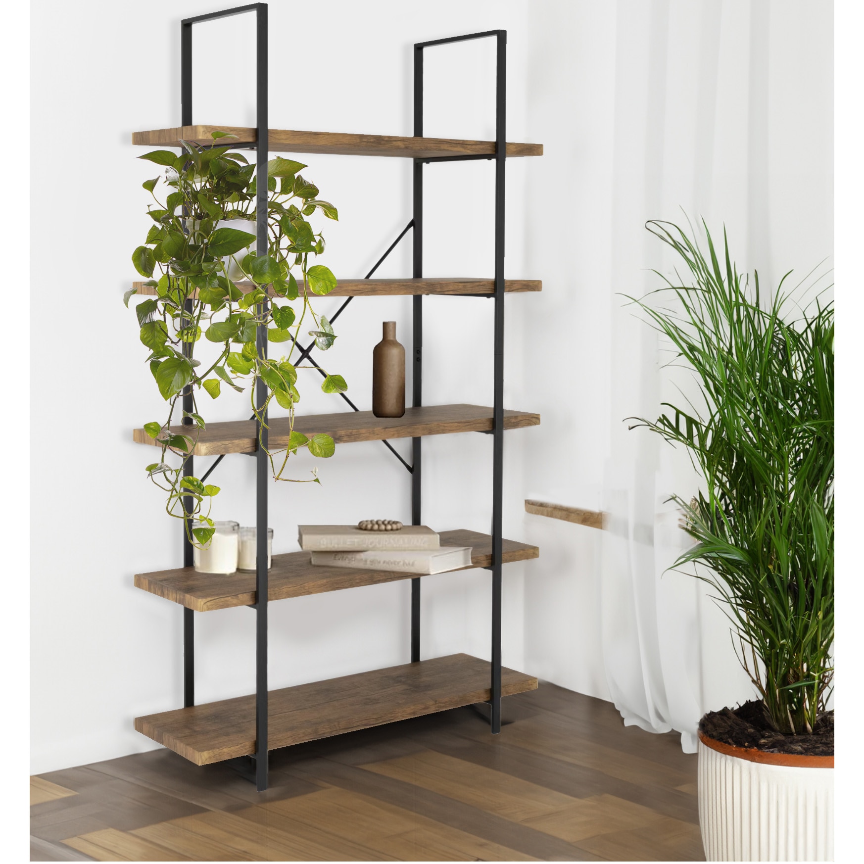 Raft Kring Marten, 100x32.5xH174 cm, metal/MDF - eMAG.ro