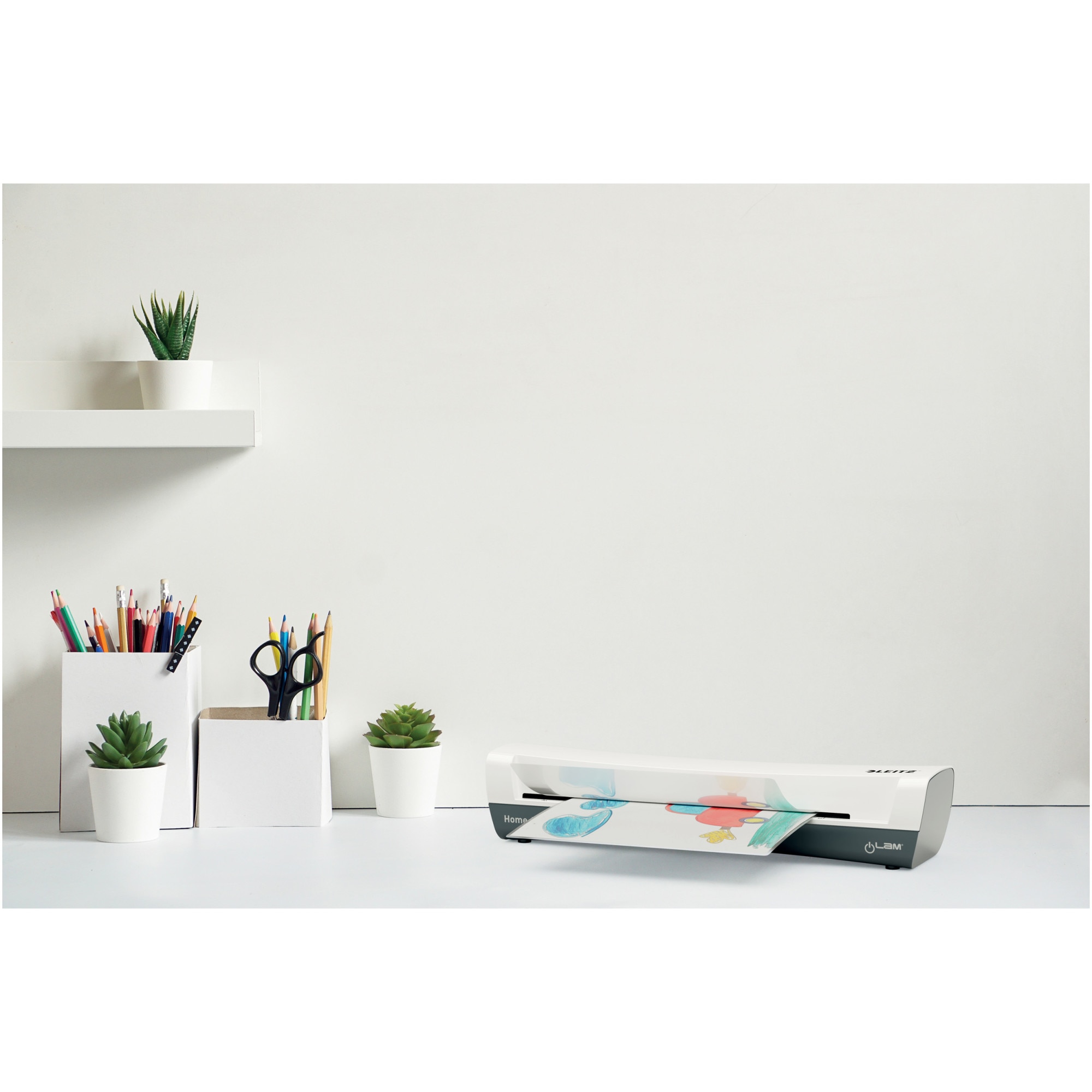 Laminator Leitz iLam Home A3, alb eMAG.ro