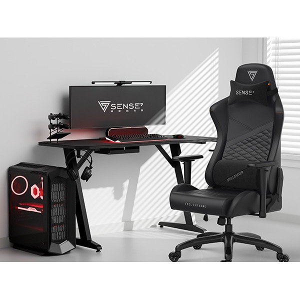 Scaun gaming SENSE7 Spellcaster Senshi Edition XL size, Piele