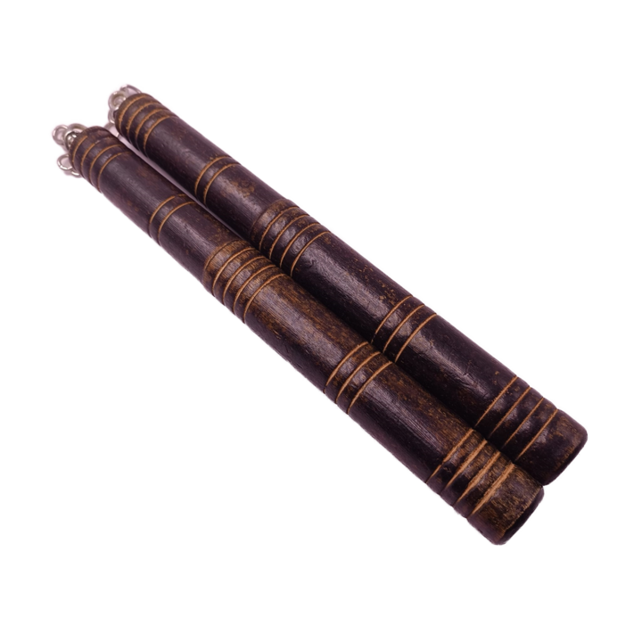 Nunceag de Lemn cu Prindere Lant, 24 cm, Maro, Dalimag