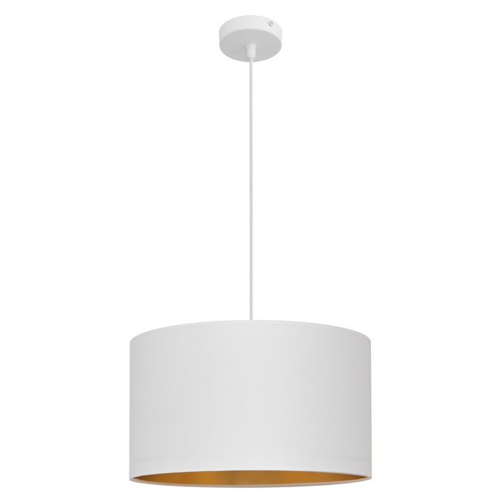 Висулка, Хелам, Метал, E27, Бяло