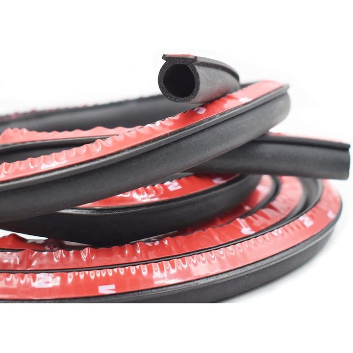 Banda de protectie a usii, 5m, negru