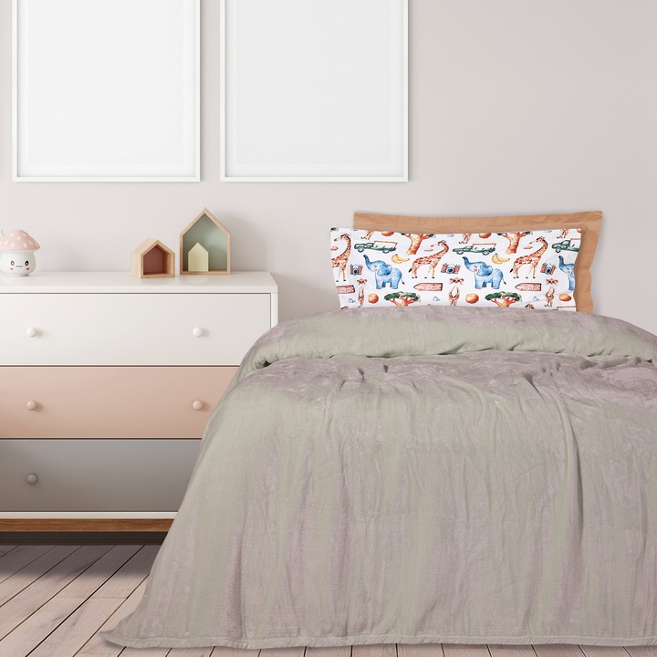 Patura Das Home, Moni, 160x220 cm, Poliester, Bej