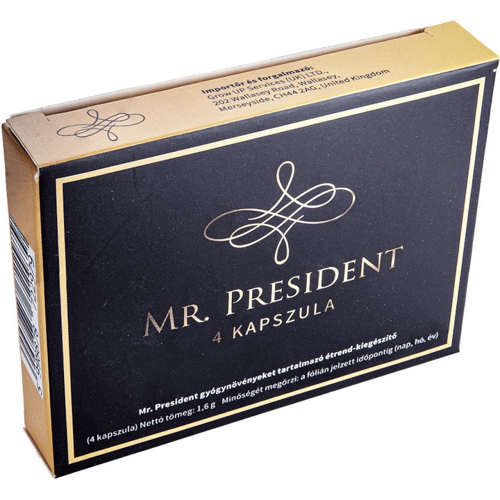 Mr. President Potencianövelő Kapszula 4 db