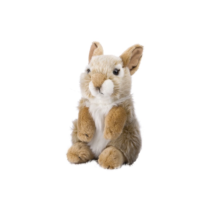 Jucarie de plus, Nature De Drenne, 18 cm, Iepure