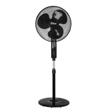 Ventilator cu picior ZILAN ZLN-1204, 50W, 40 cm diametru, Telecomanda, Timer, Negru Ventilator cu picior ZILAN ZLN-1204, 50W, 40 cm diametru, Telecomanda, Timer, Negru