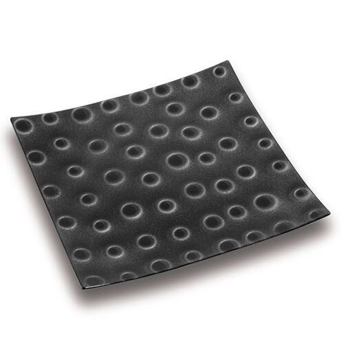 Platou decorativ Nava, diametru 30 cm, negru