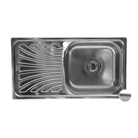 chiuveta inox pentru blat 405x755 mm lucioasa cu preaplin cleanmann tempo basic cuva dreapta imagen 28_0_
0