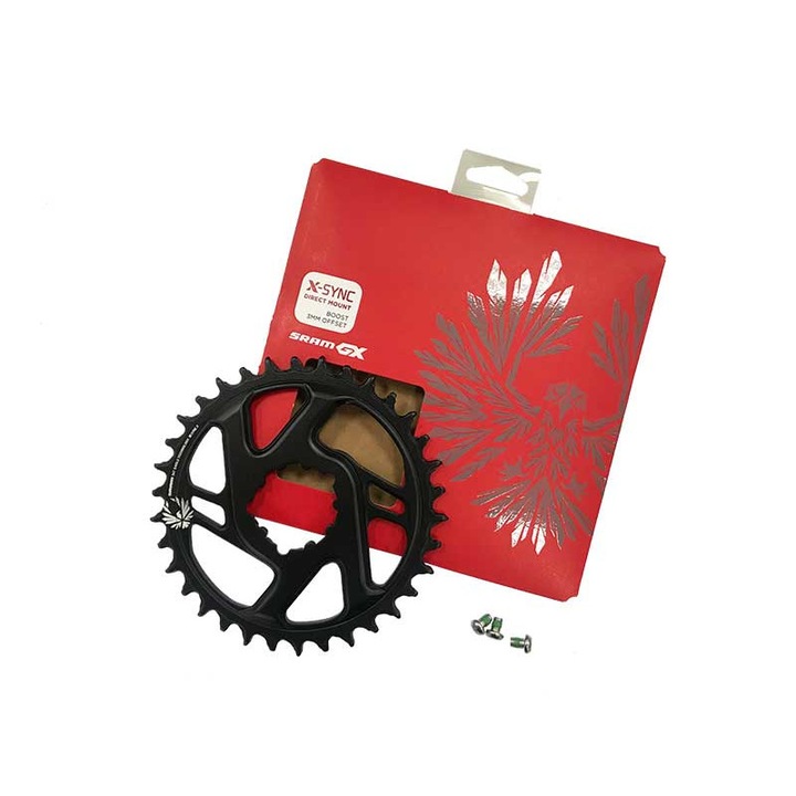 Foaie angrenaj bicicleta, Sram, 3mm, Negru